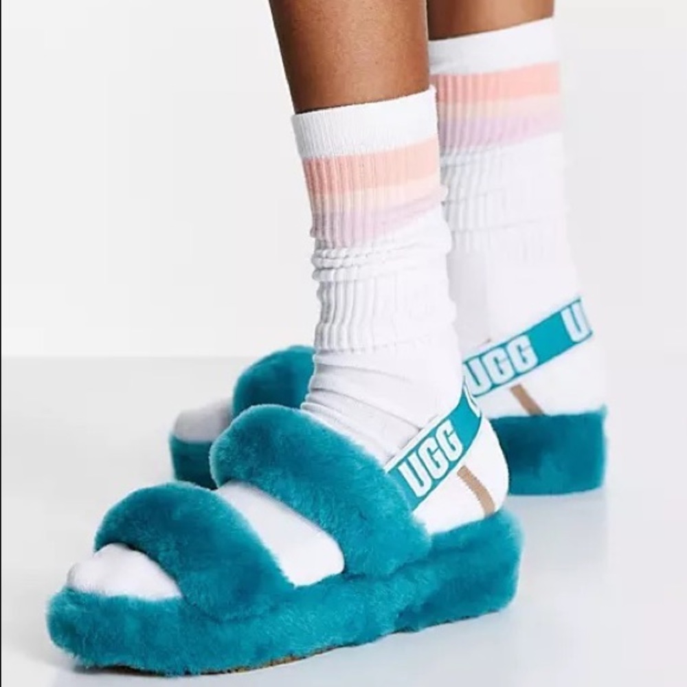 🎉HP🎉 UGG Oh Yeah Slingback Slippers